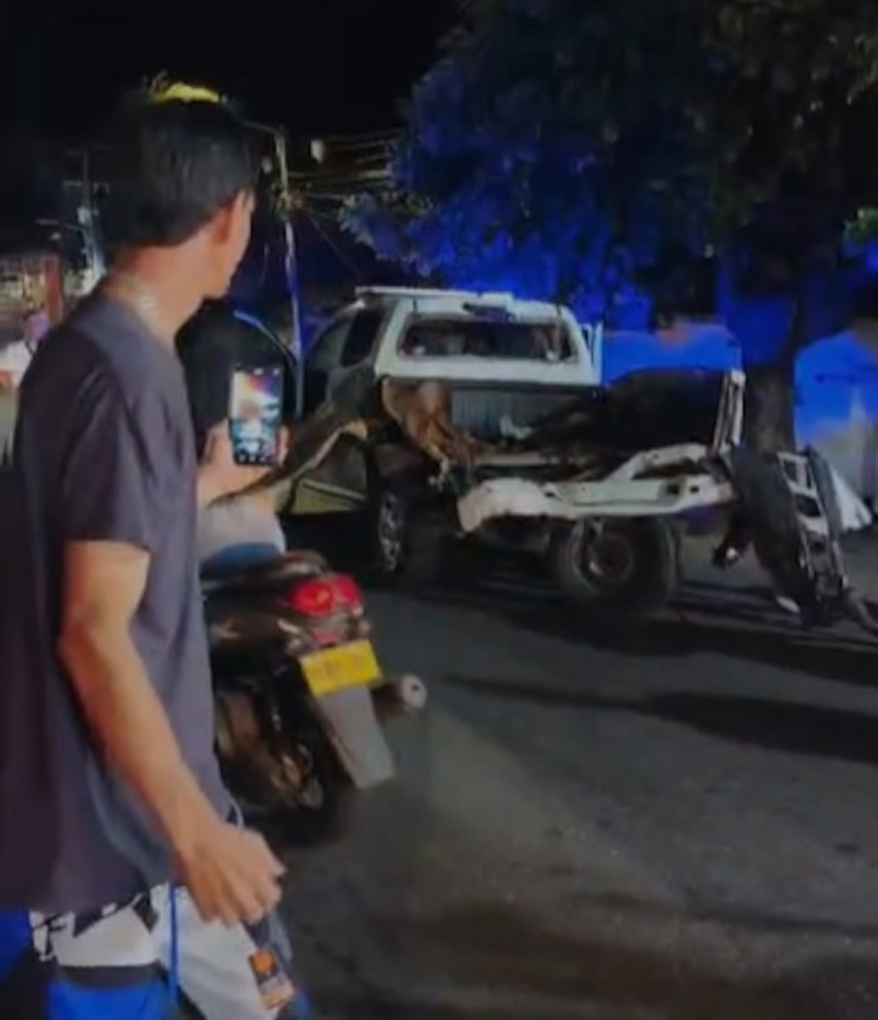 Patrulla de la Policía fue atacada con granadas de fragmentación en la noche de este domingo 17 de mayo en el sector conocido como la ‘zona rosa’ de El Bordo, cabecera municipal de El Patía, sur del Cauca.