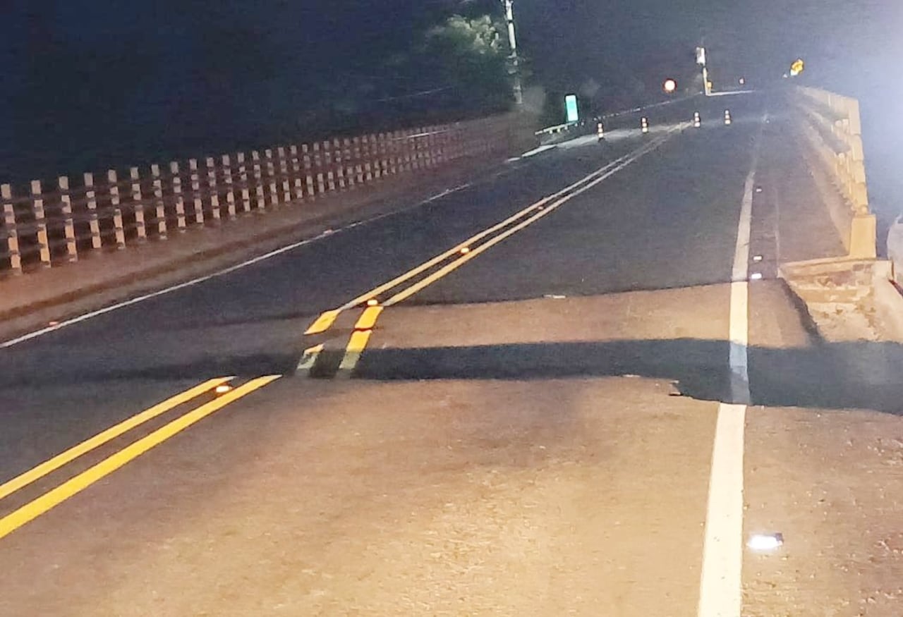 La zona ha sido debidamente señalizada para proteger a los usuarios.