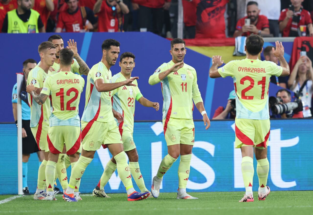 España venció a Albania en el cierre del grupo B de la Eurocopa 2024.