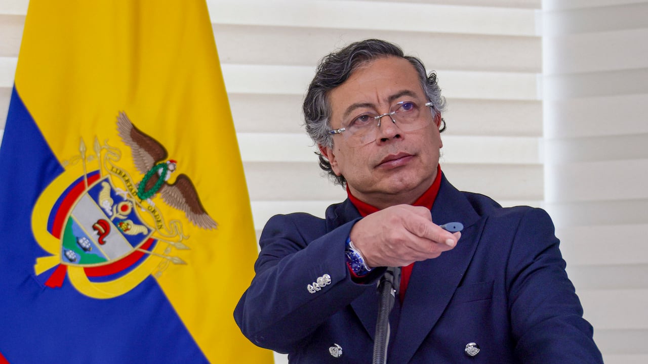 El presidente, Gustavo Petro, el 23 de diciembre de 2025, en Bogotá