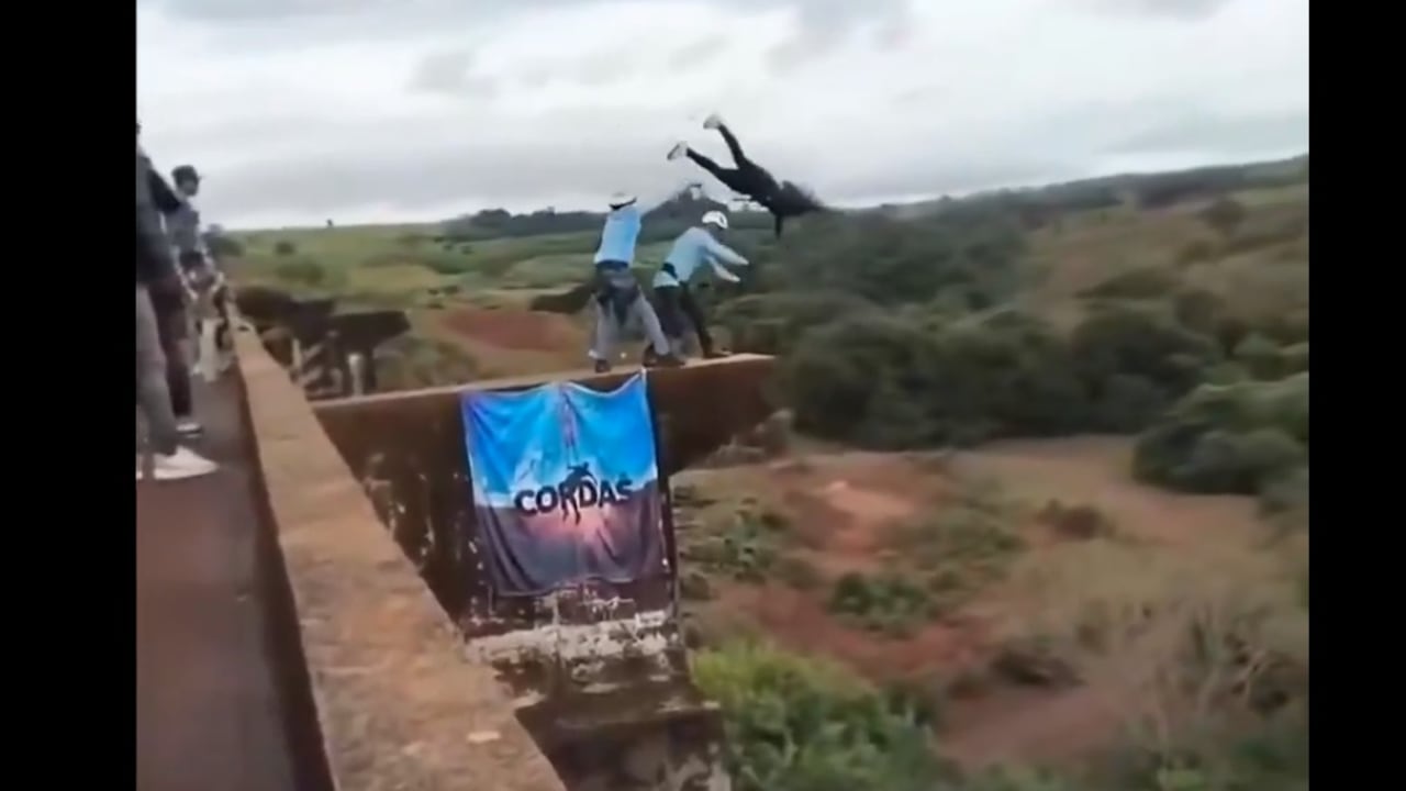 Accidente salto Brasil