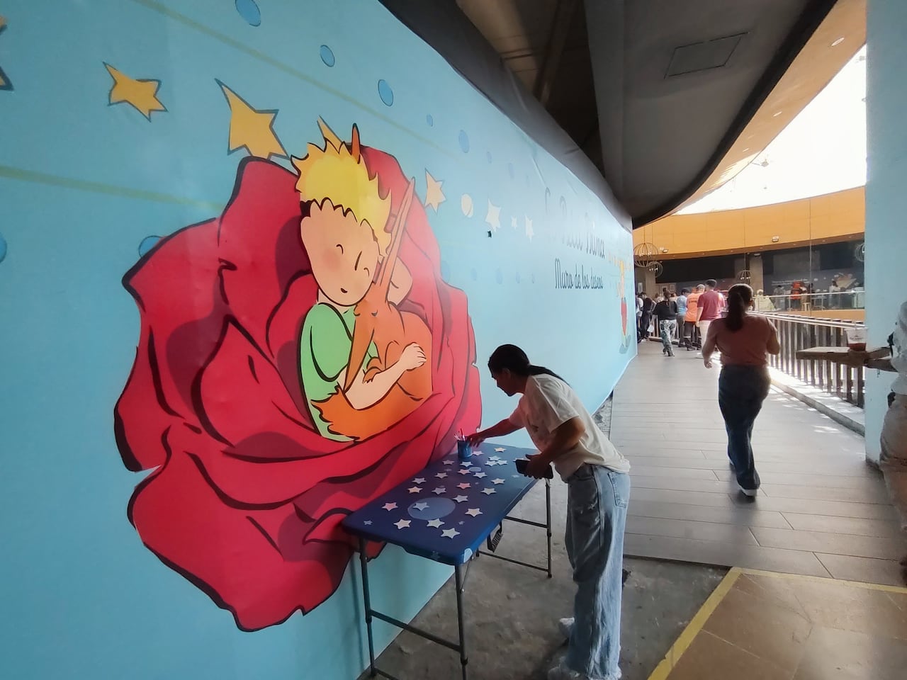 El Principito tiene su propia experiencia inmersiva en el centro comercial Unicentro en el sur de Cali