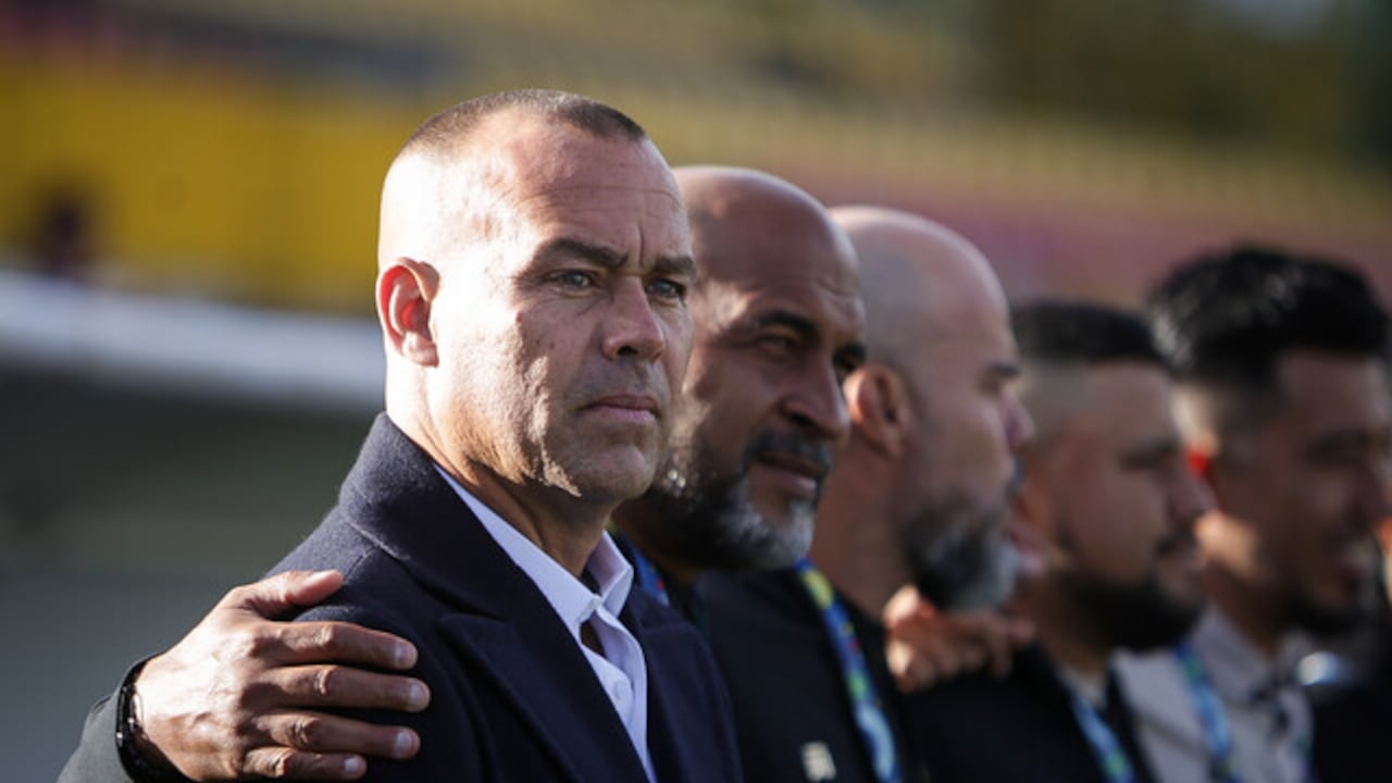 Rafael Dudamel dirigiendo al Deportivo Pereira en este 2025.