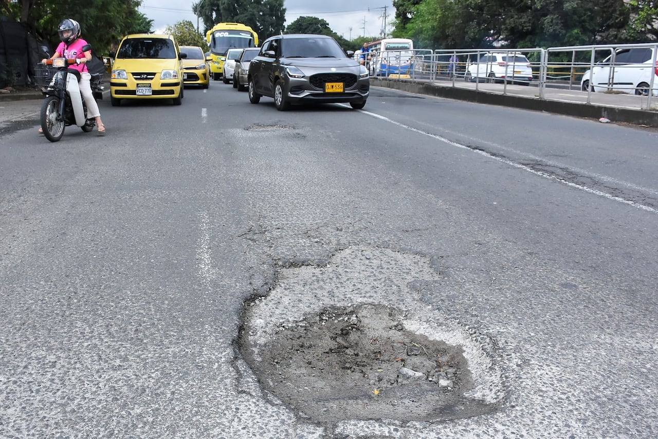 El País Denuncia, Hueco en la Simón Bolívar al frente de la Escombrera