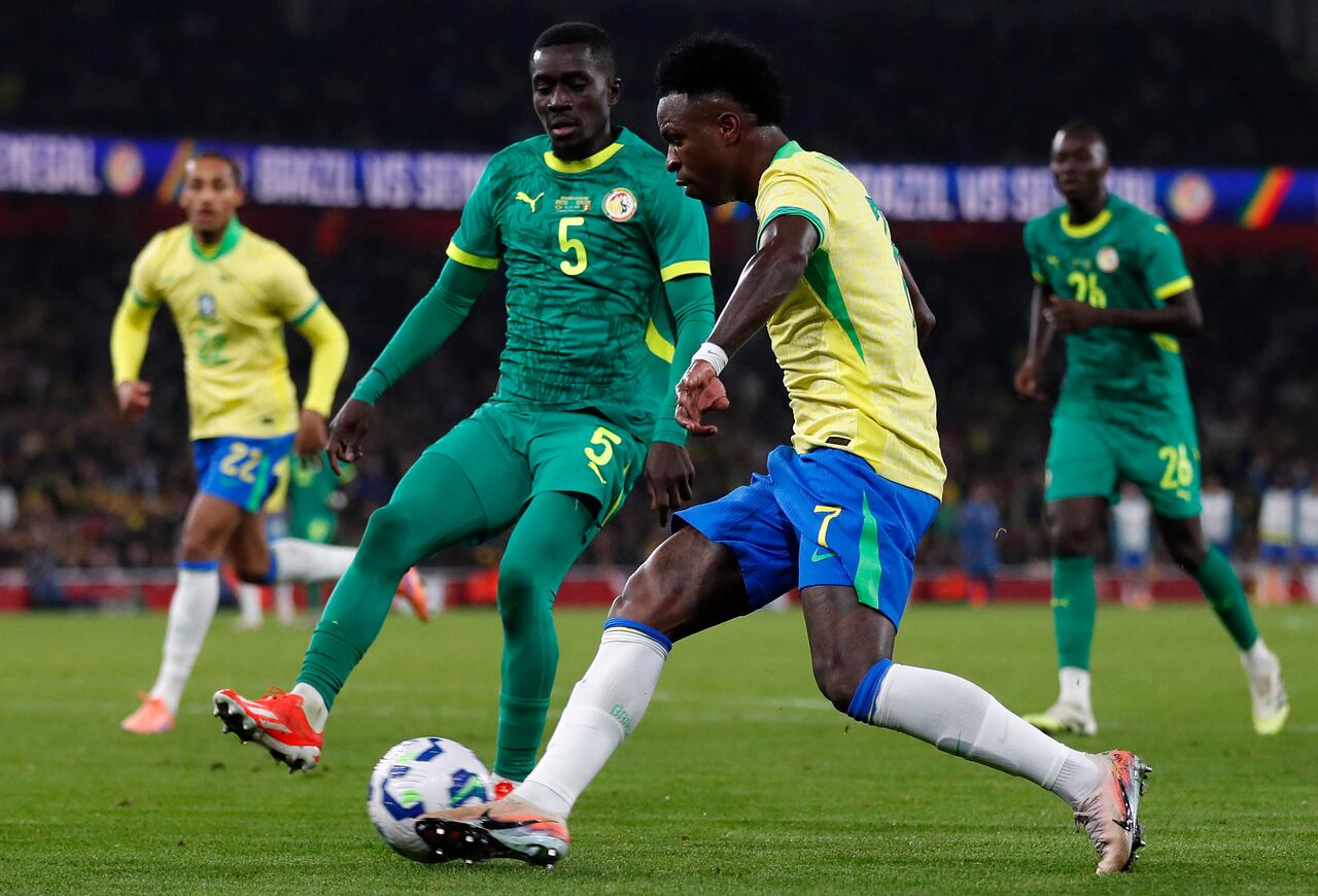 Brasil superó a Senegal en amistoso previó al Mundial 2026.