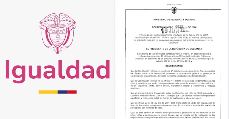 El último decreto del Ministerio de la Igualdad deja un impuesto a los tiquetes aéreos.