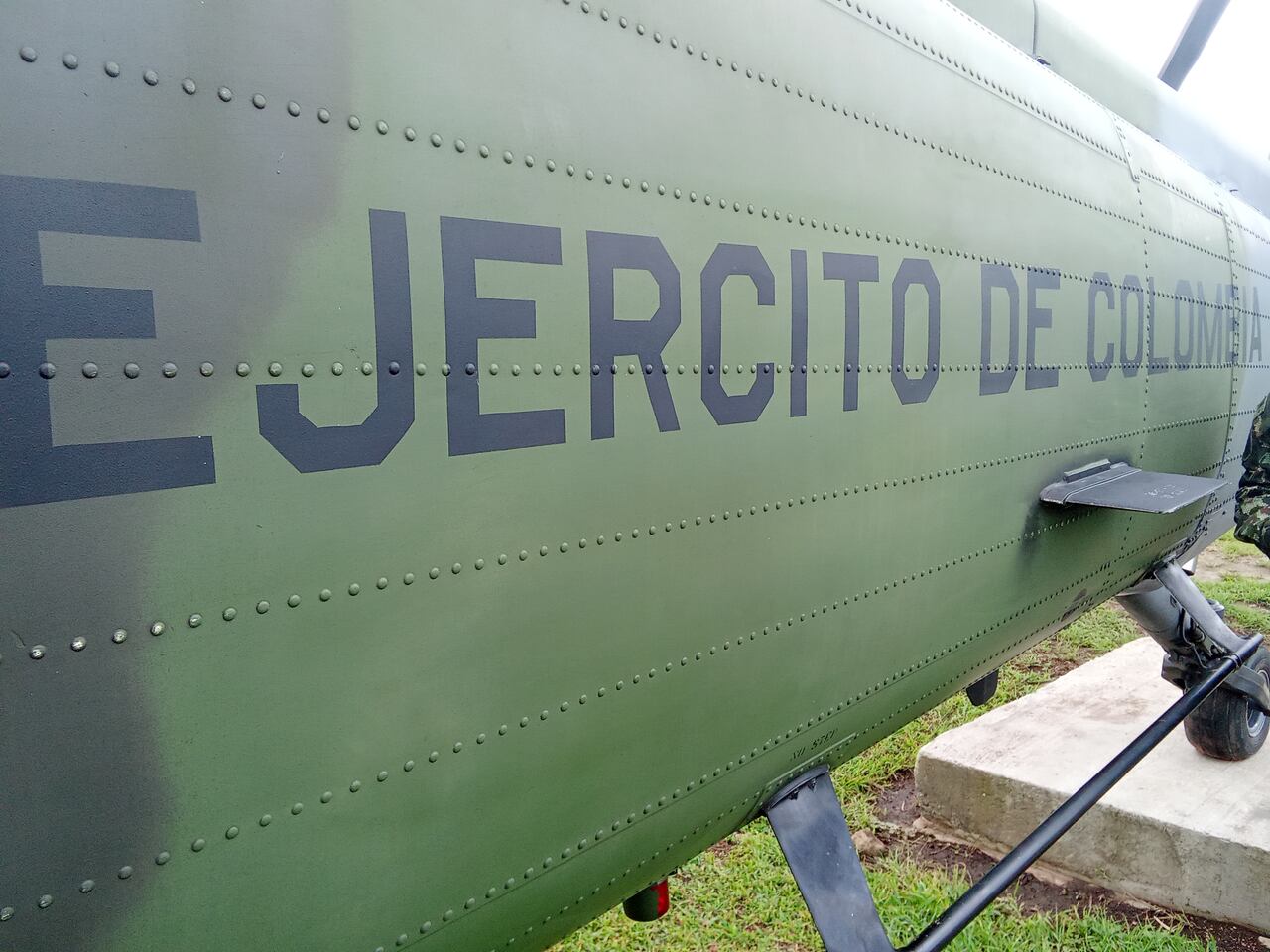 Aeronave del Ejército de Colombia