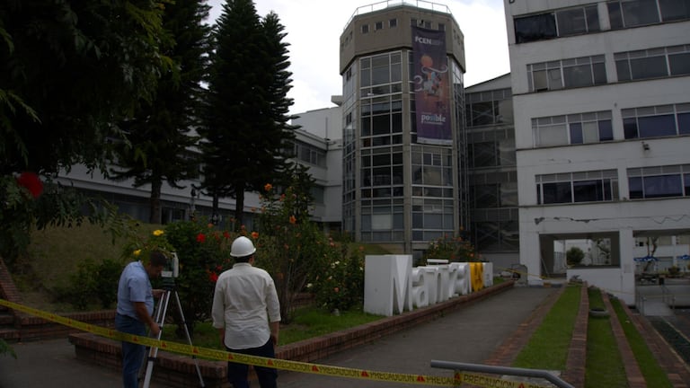 Terremoto, Universidad nacional en Manizales