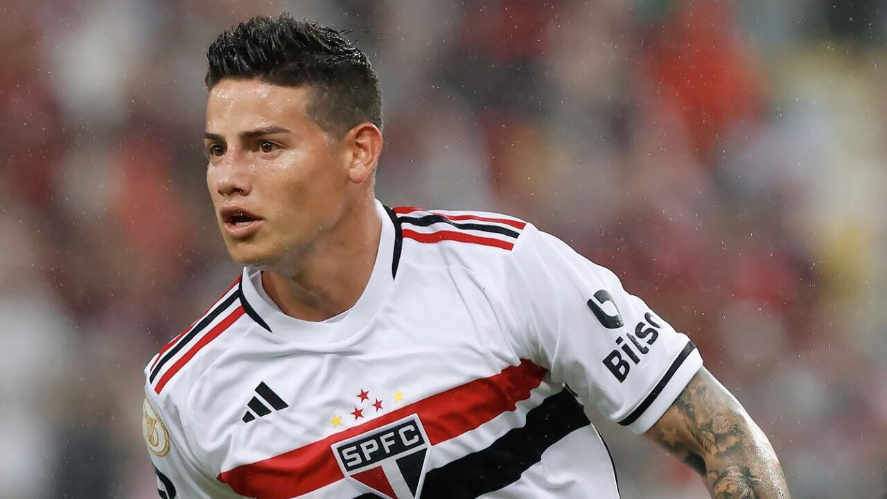 James Rodríguez se estrenó en Brasil el 13 de agosto del 2023