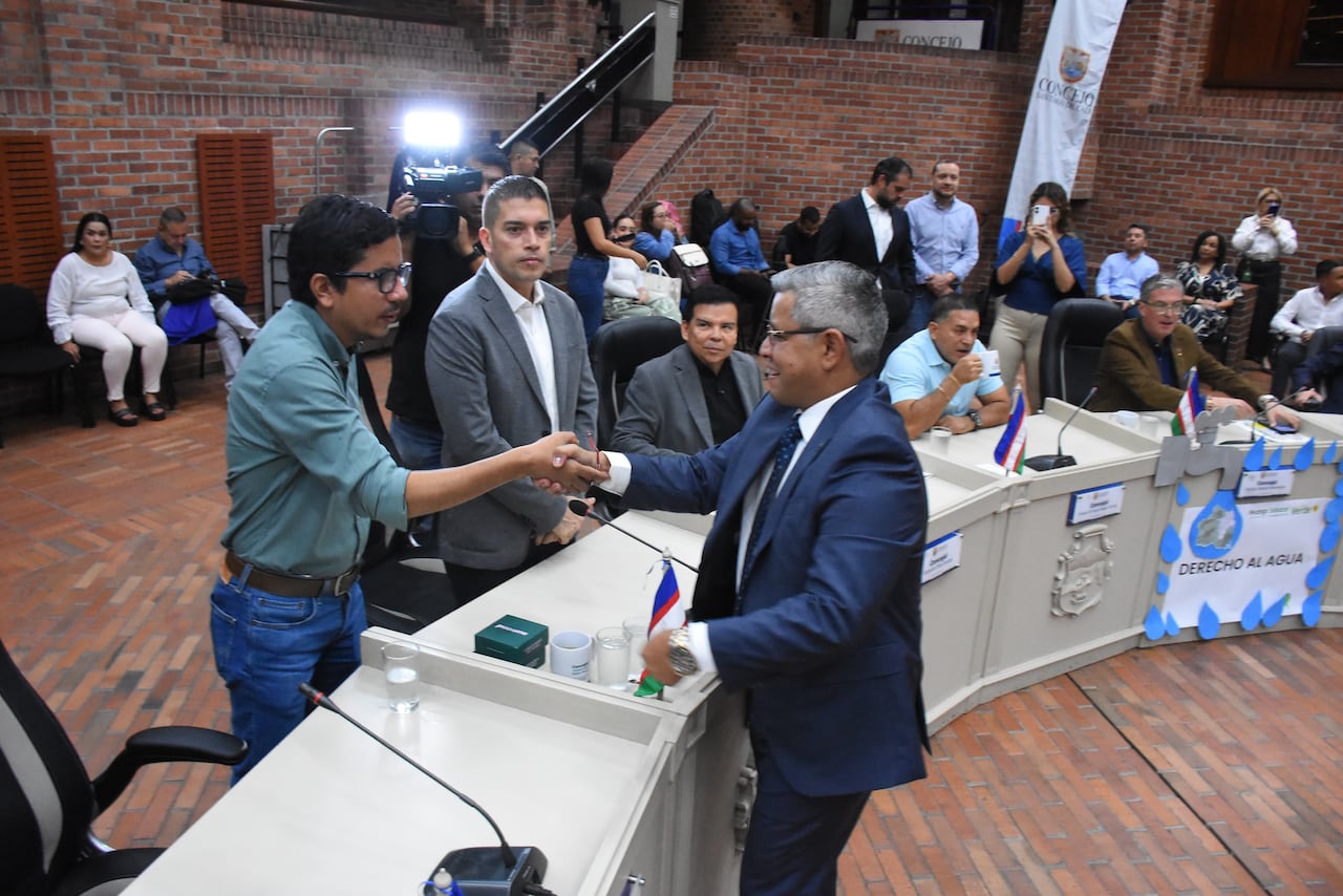 Posesión Jesús Mauricio Castañeda Nuevo Contralor de Cali