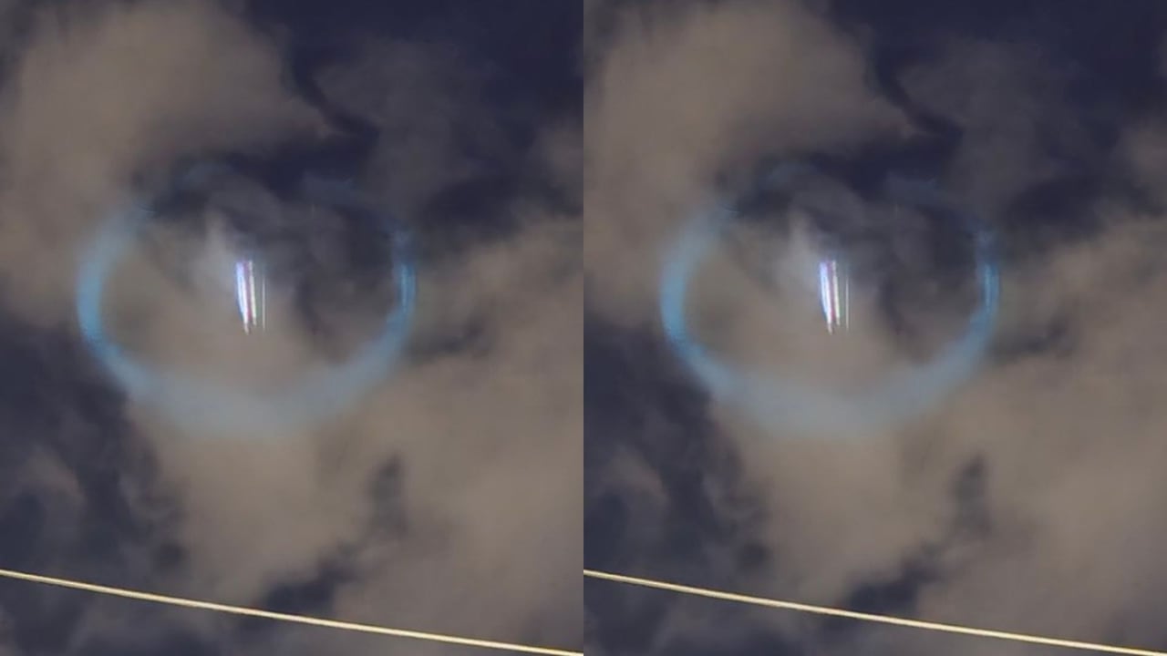 Imágenes capturan el misterioso objeto.