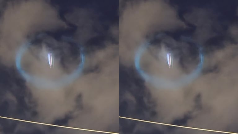 Imágenes capturan el misterioso objeto.