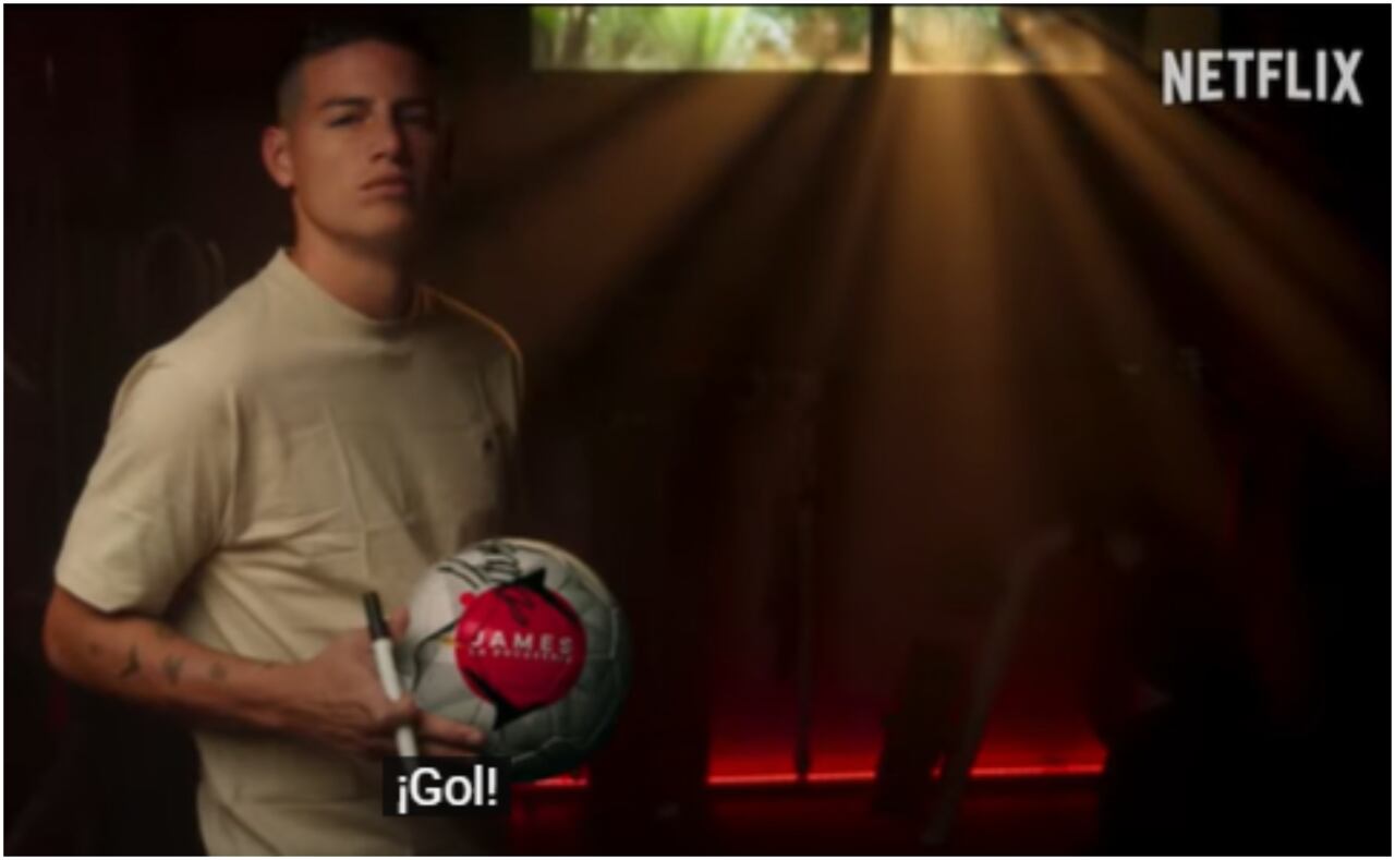 James Rodríguez tendrá su propia serie documental que mostrará la vida y trayectoria de una de las grandes estrellas del fútbol colombiano.