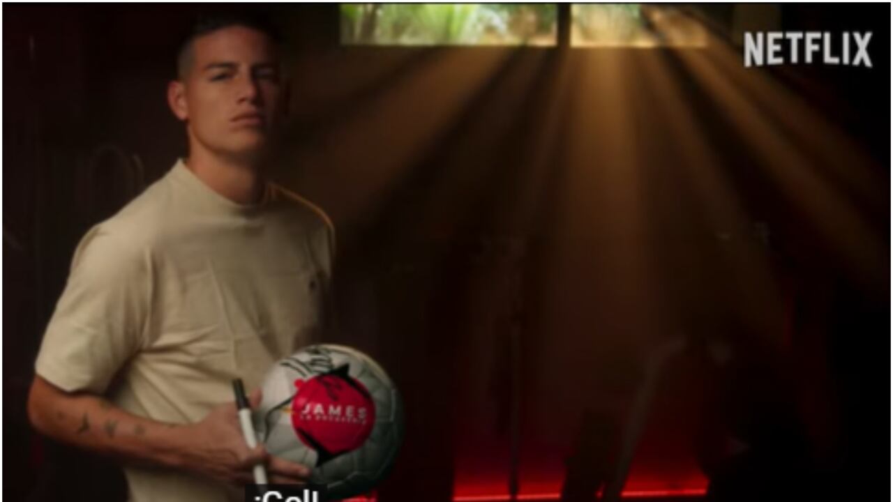 James Rodríguez tendrá su propia serie documental que mostrará la vida y trayectoria de una de las grandes estrellas del fútbol colombiano.