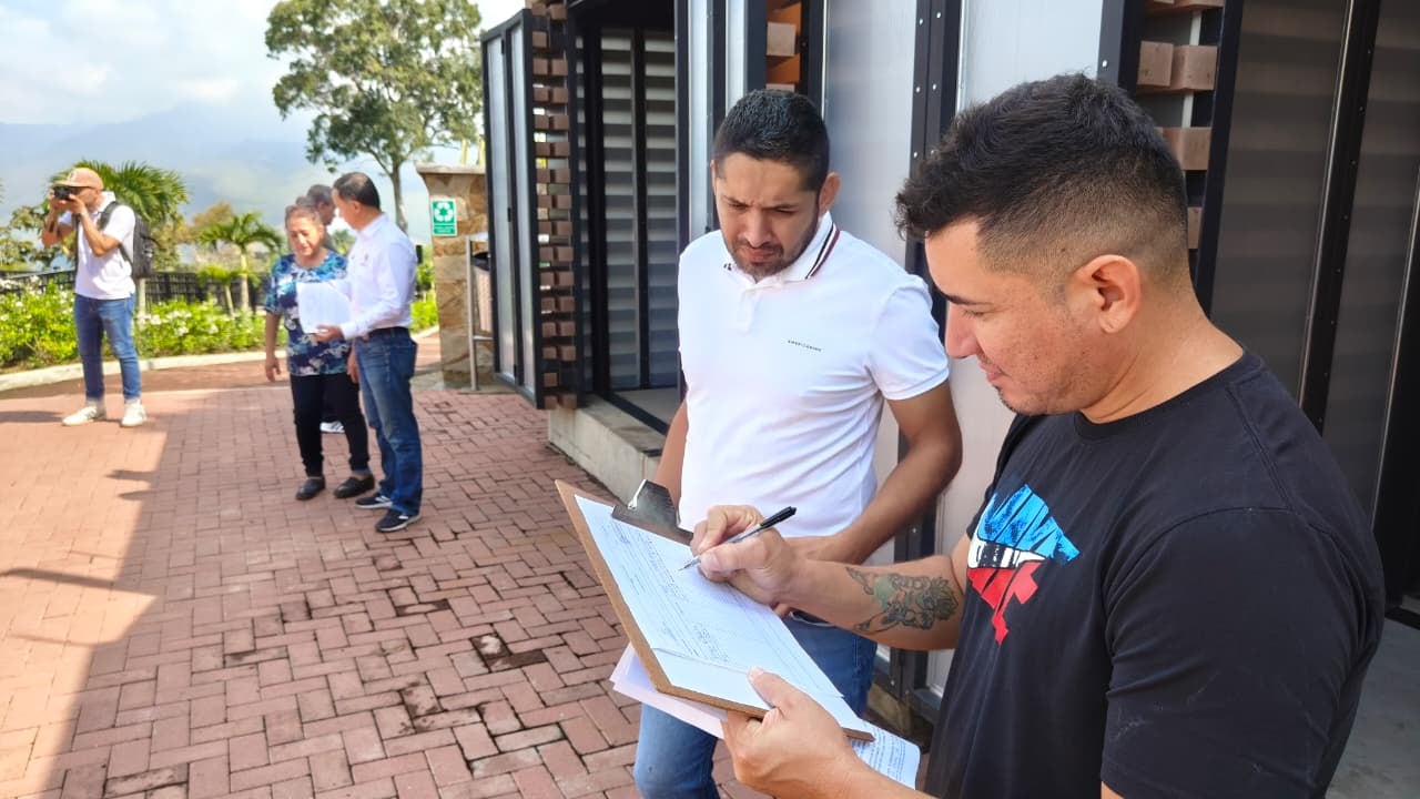 Los módulos, ubicados al interior del ecoparque, son locales de 9 y 11 metros cuadrados.