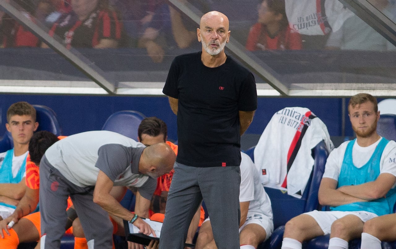 Stefano Pioli, técnico del Milán