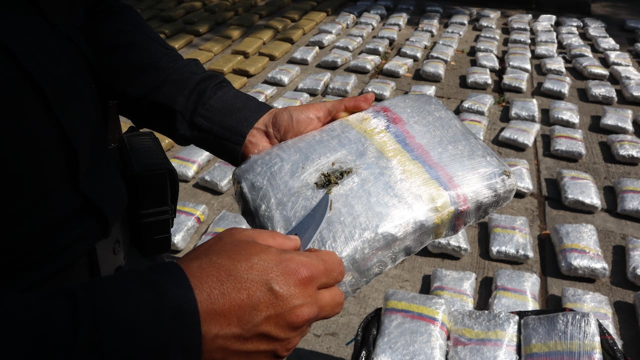 La incautación representa una pérdida de 250 millones de pesos para las estructuras criminales que operan en los sectores de Marroquín y Los Mangos.