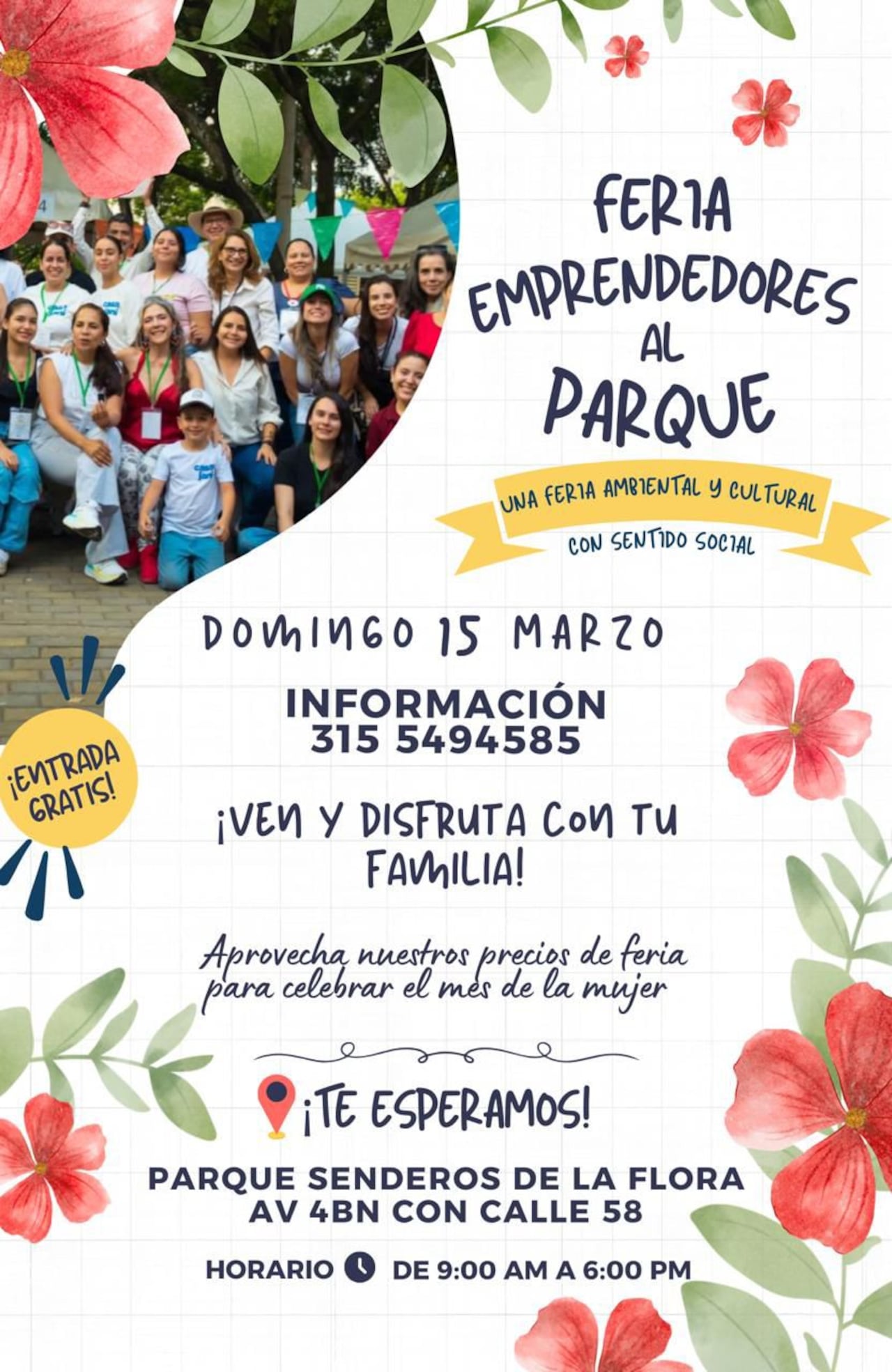 Feria 'Emprendedores al Parque'