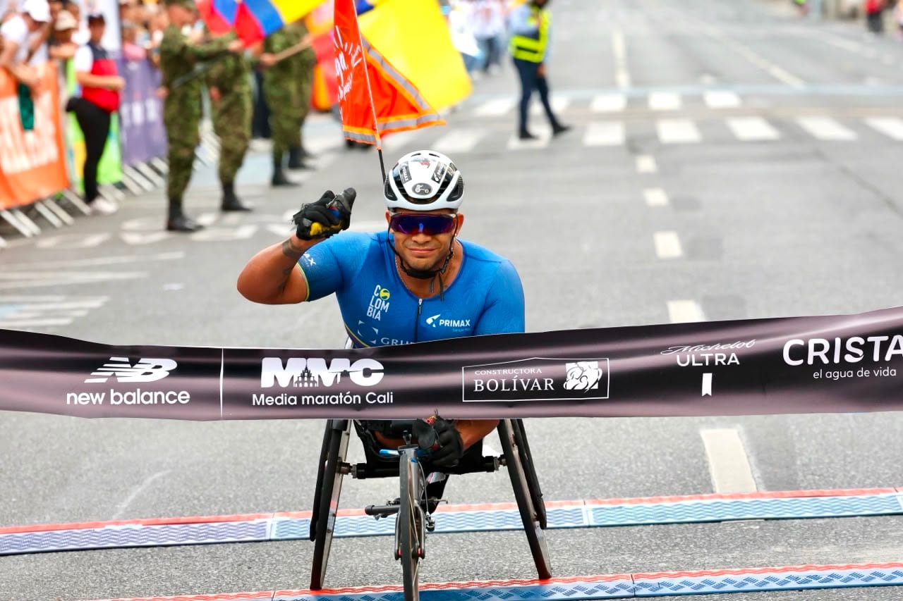 Así se vivió la media maratón de Cali.