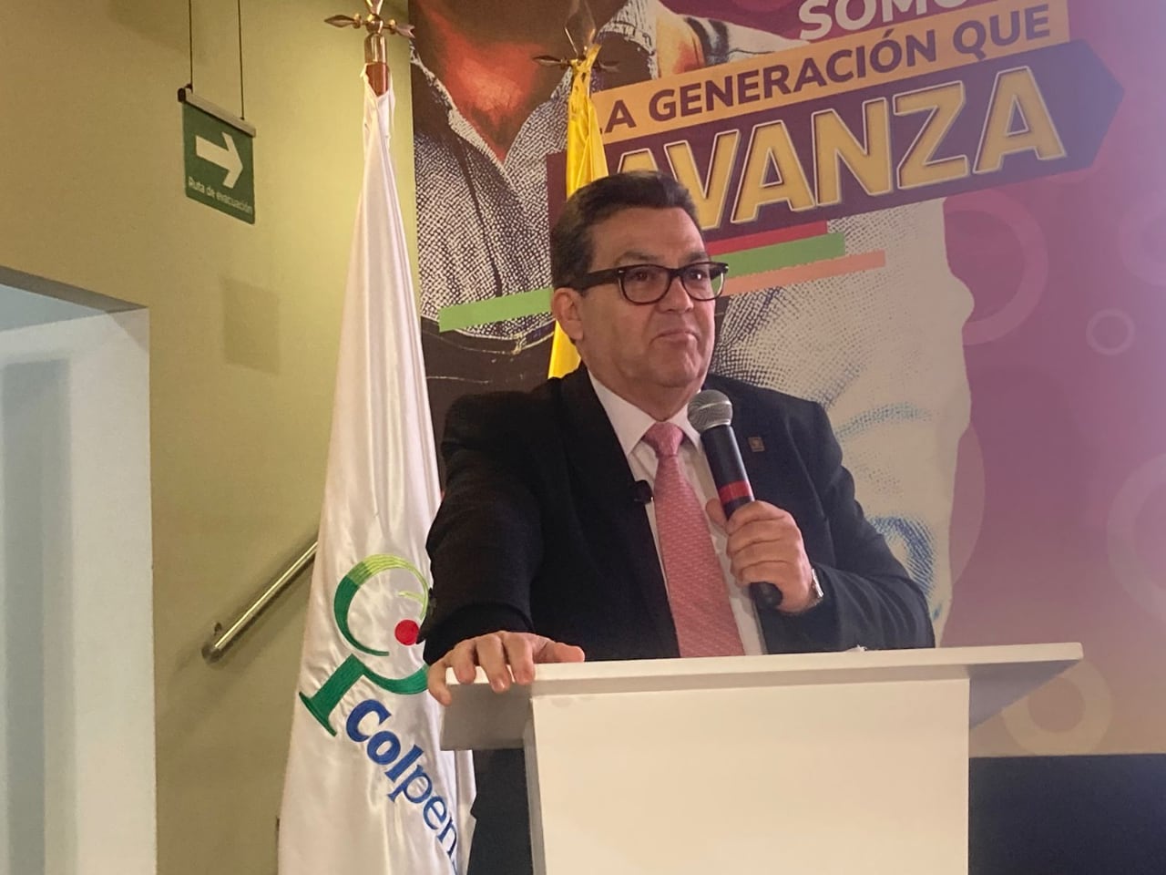 Jaime Dussán, presidente de Colpensiones.