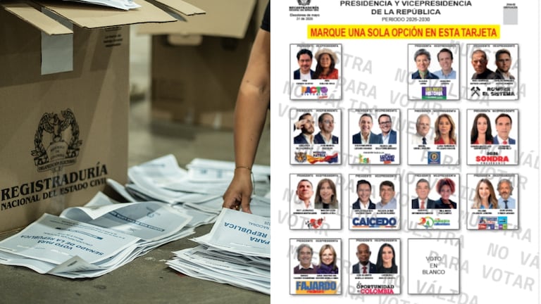 Registraduría imprimirá los tarjetones.