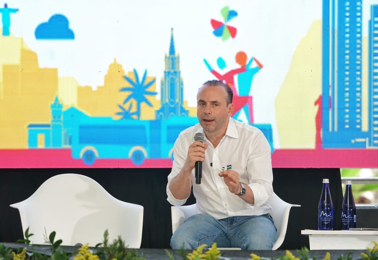 Alejandro Eder, alcalde Cali, en su rendición de cuentas.