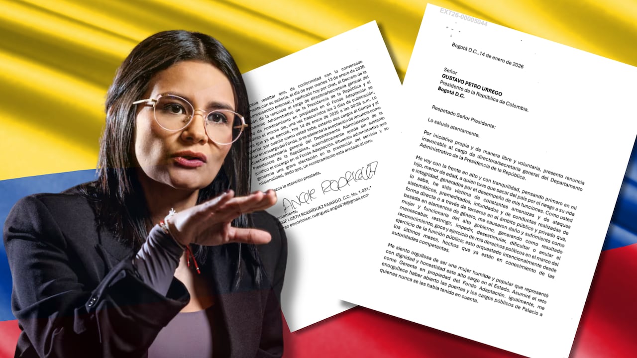 La carta de renuncia de Angie Rodríguez al Dapre revela amenazas y presiones en el alto Gobierno.