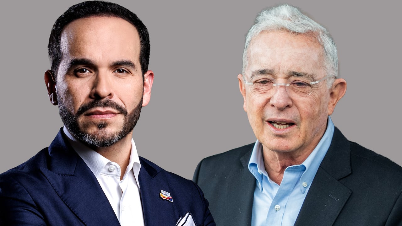 Abelardo de la Espriella y Álvaro Uribe