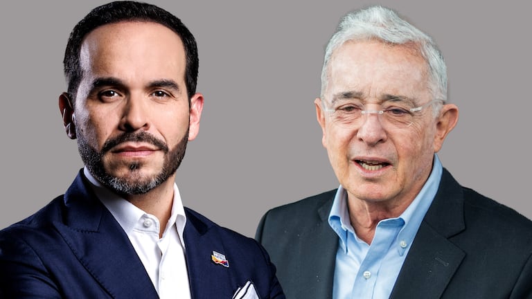 Abelardo de la Espriella y Álvaro Uribe