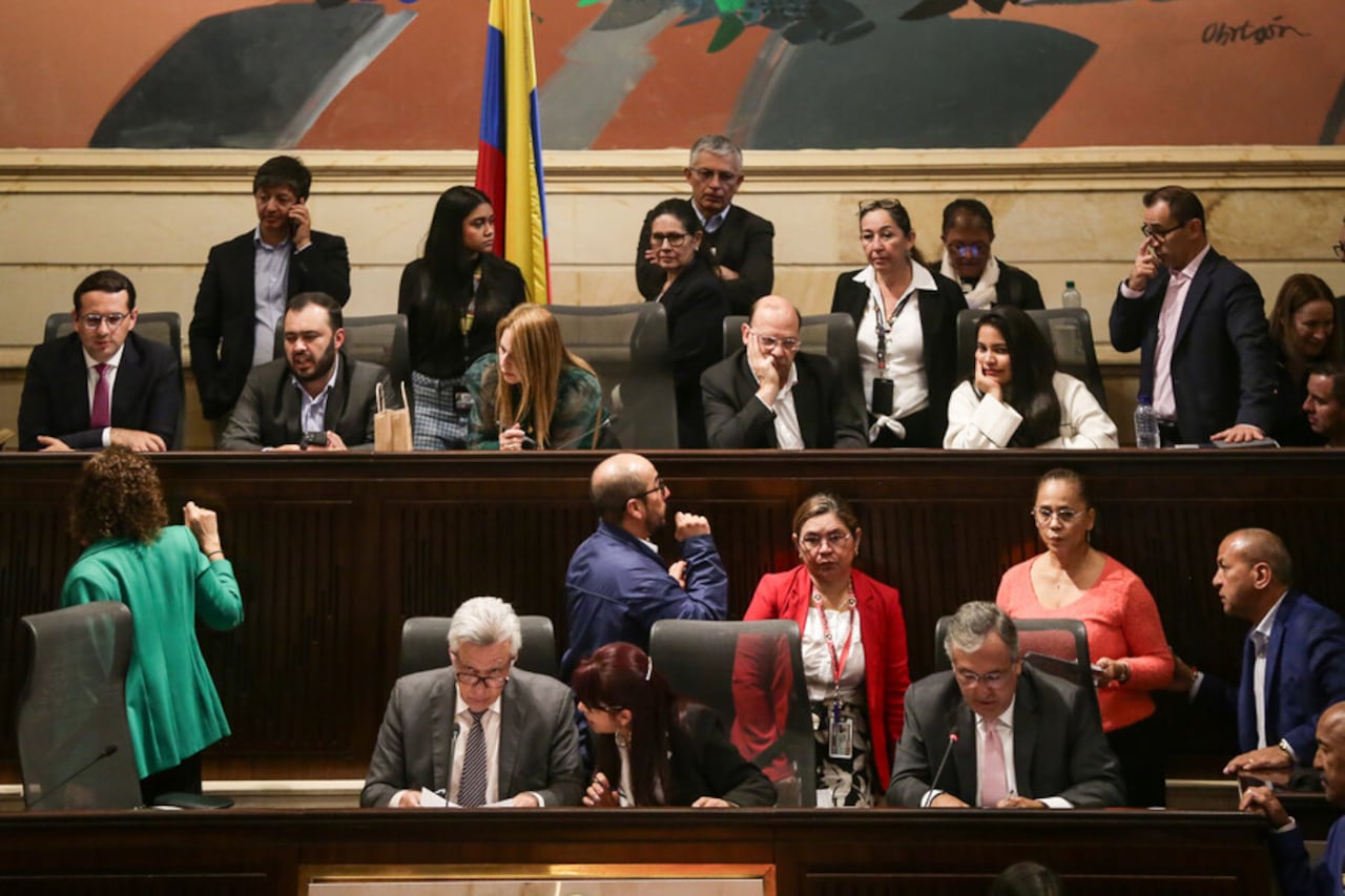 Bogotá. Septiembre 24 de 2025. Las comisiones económicas conjuntas realizan la votación de las ponencias del Presupuesto General de la Nación para 2026. (Colprensa - Catalina Olaya)