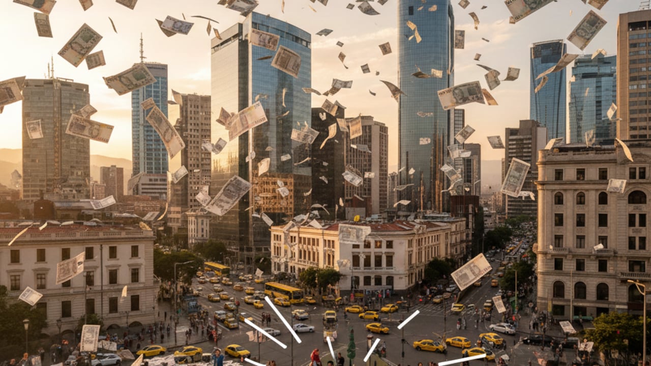 El Gobierno Nacional ha incrementado su gasto público, hecho que cuestionan sectores de la oposición. Foto: creada con Gemini AI