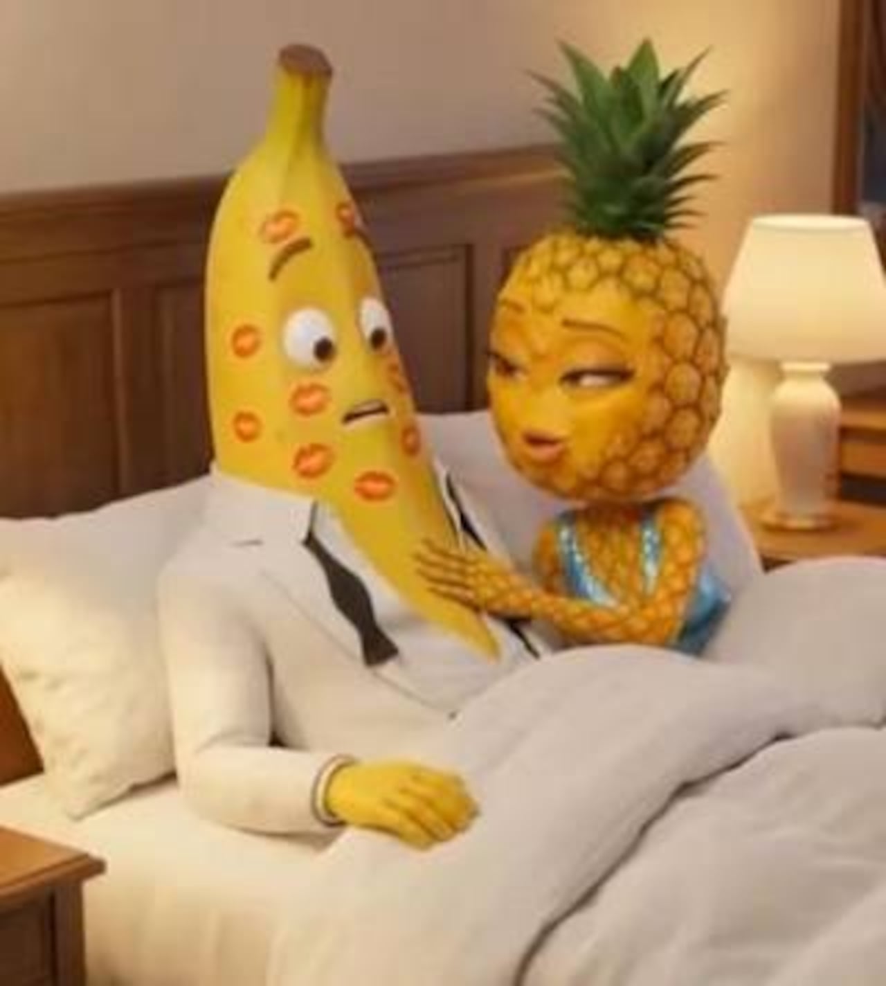 Escenas de cama también se roban el show.