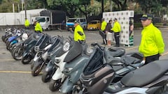 Policía recupera 118 motocicletas robadas en Cali; dueños reciben sus vehículos.