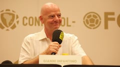 Gianni Infantino, presidente de la FIFA durante un evento en Barranquilla.