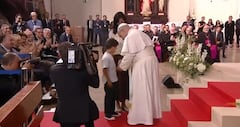 Renzo sorprendió al papa León XIV con profundas preguntas sobre la vida