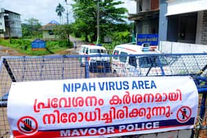 Bloqueo de carreteras debido a las áreas afectadas por Nipah