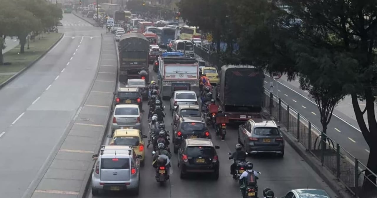 Así se registra la movilidad en Bogotá