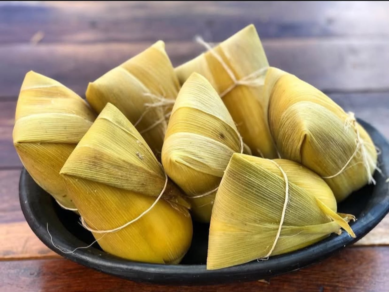 Bollo de maíz.