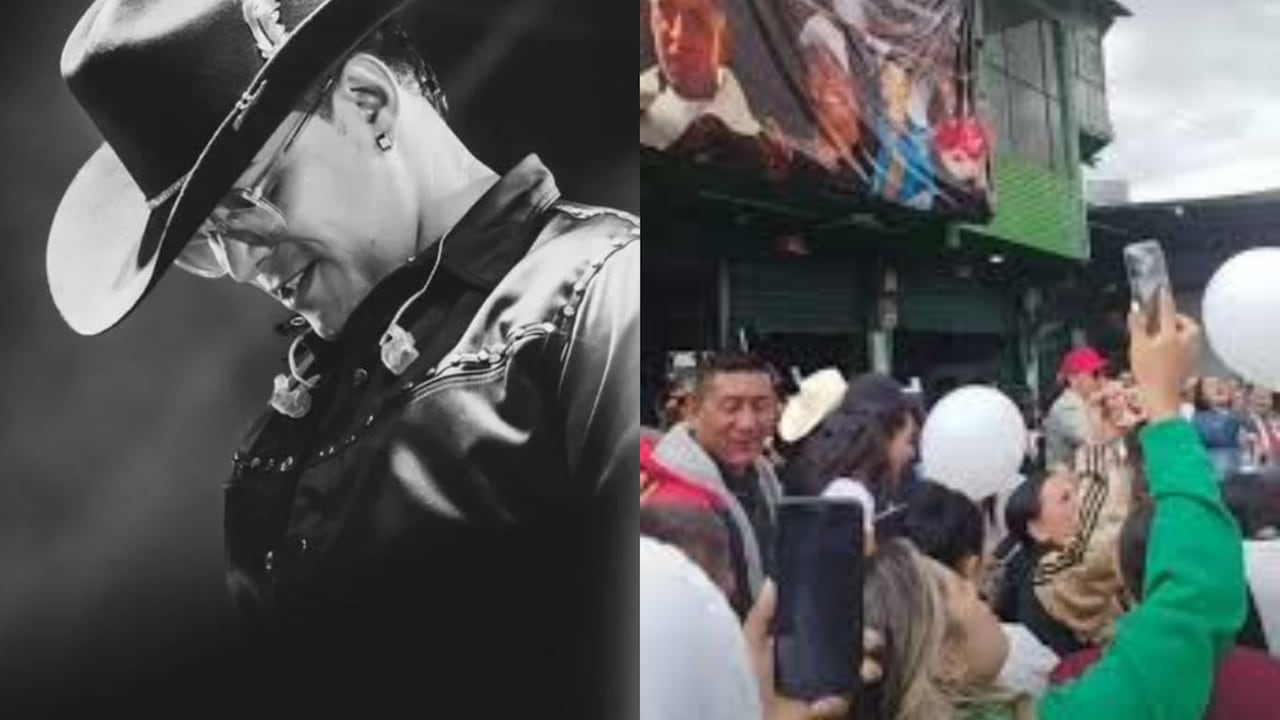 La plaza de corabastos fue el epicentro de un sentido homenaje al cantante Yeison Jiménez