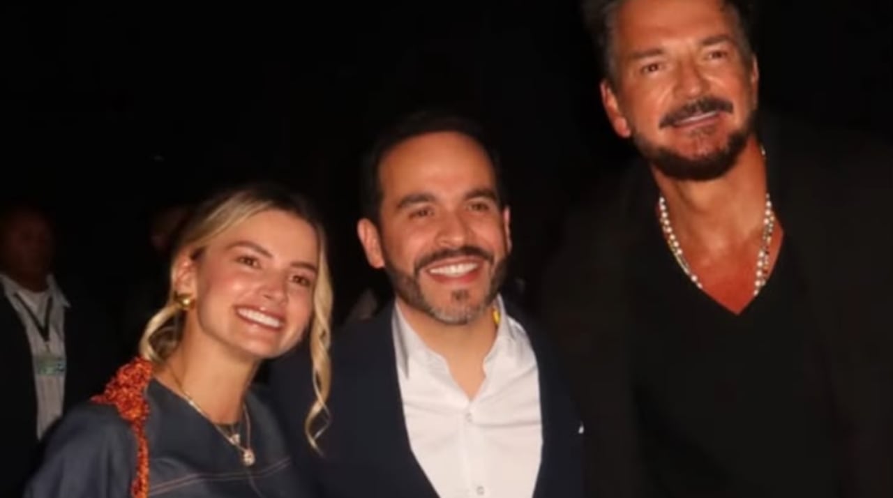 Ana Lucía Pineda, Abelardo De La Espriella y Ricardo Arjona.