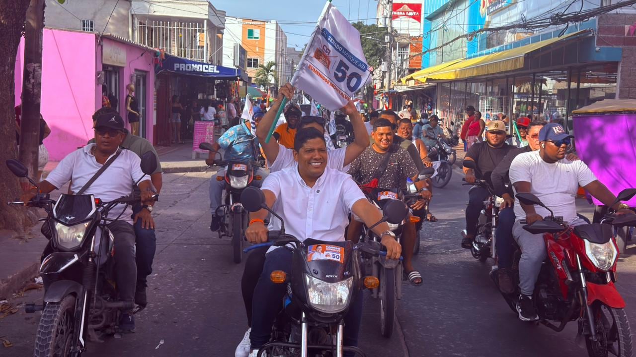 Rumenigge Monsalve Álvarez, candidato al Senado por el partido Colombia Justa Libres dentro de la coalición con Cambio Radical.