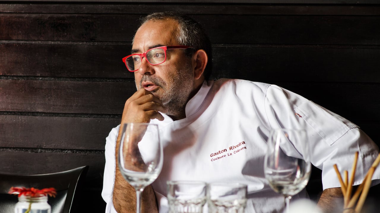 Gastón Riveira es el dueño del restaurante La Calera.