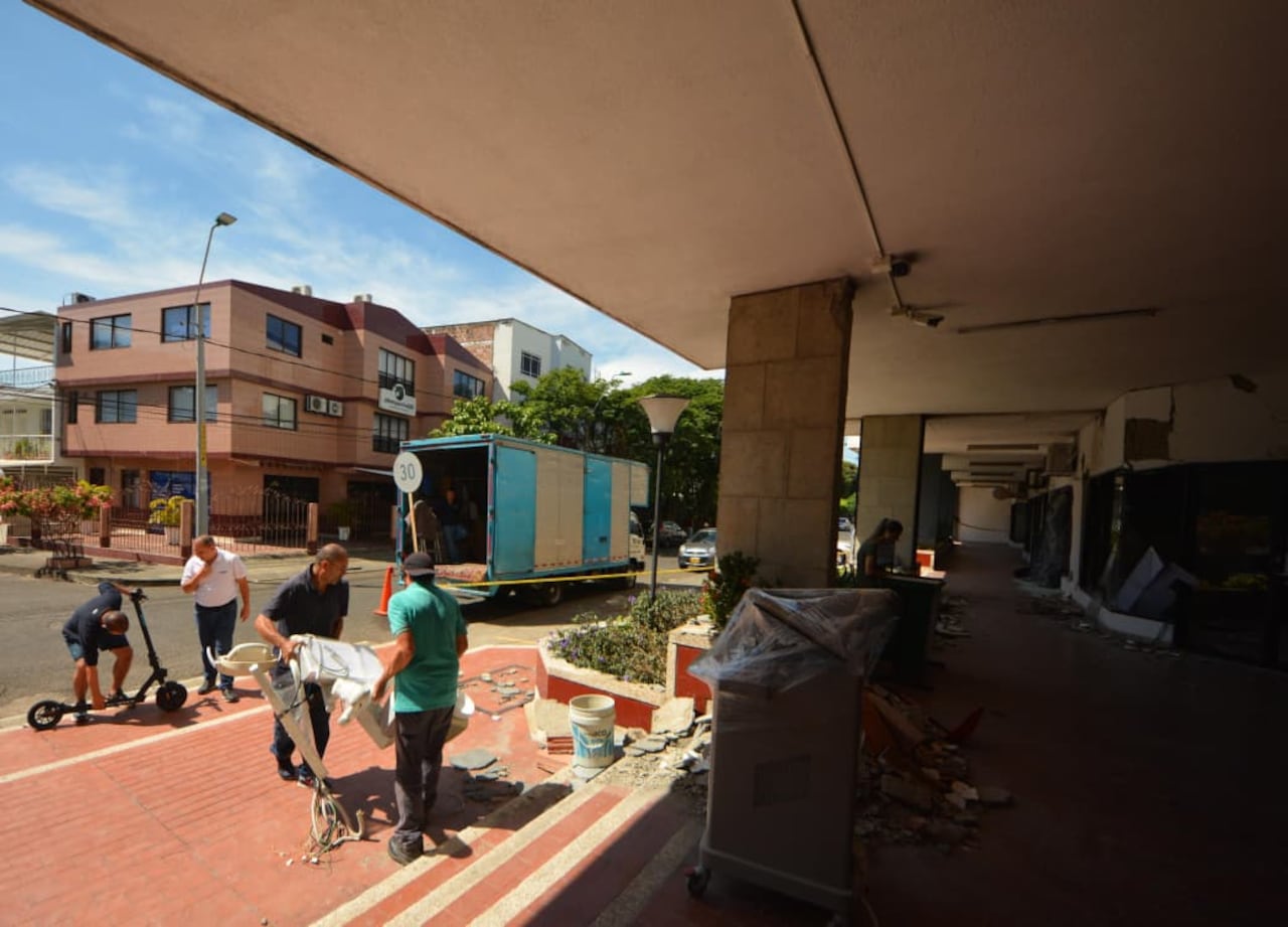Edifico Amalfi, en el barrio Capri, sur de Cali.