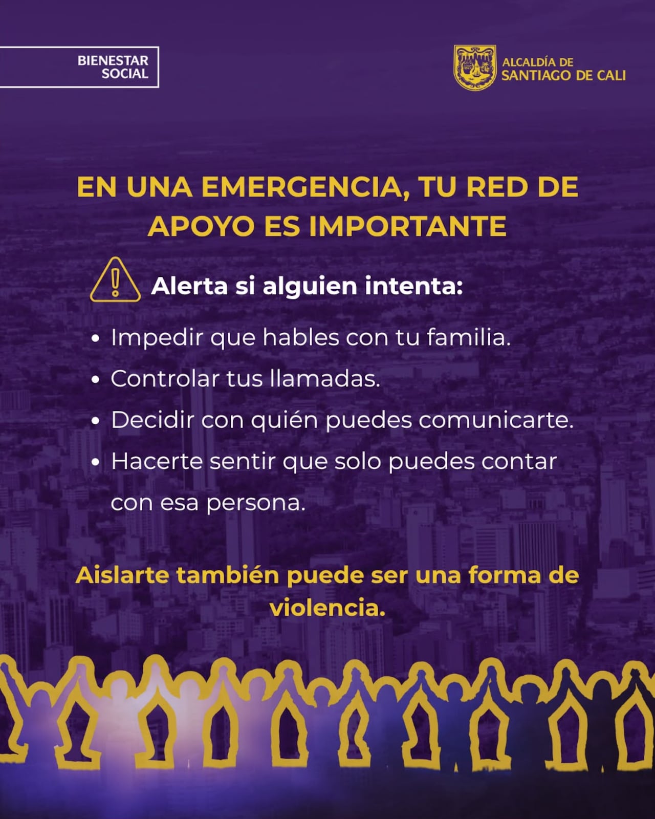 La Alcaldía de Cali instaló ‘Puntos Violetas’ en refugios y espacios de atención a damnificados para prevenir violencias basadas en género durante la emergencia.