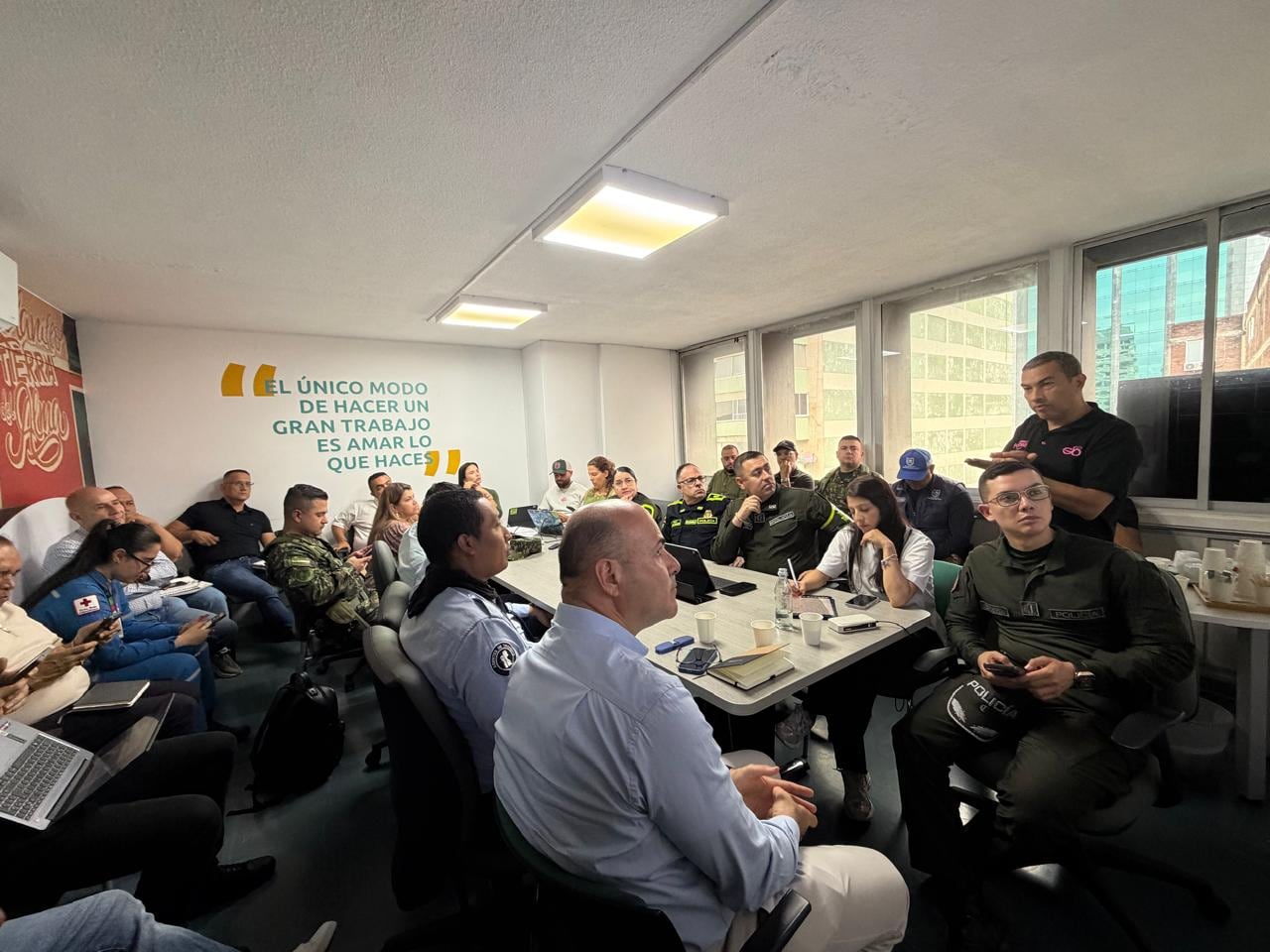 La mesa técnica del Giro de Rigo reunió a autoridades departamentales, locales y entidades vinculadas a la seguridad, movilidad, salud y organización del evento.