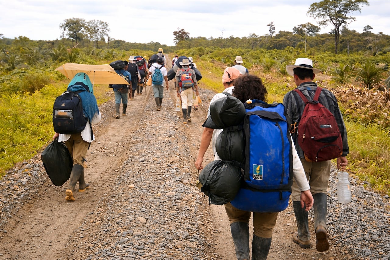 Aunque en febrero bajaron los casos, el confinamiento pasó de 17.651 personas en enero a 3.114, manteniendo una crisis humanitaria sostenida.