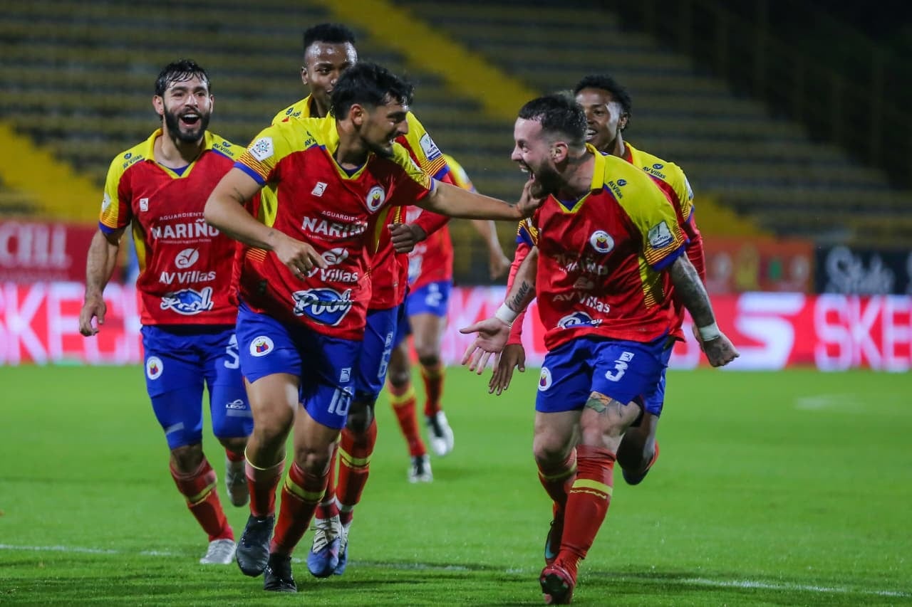 Deportivo Pasto alcanza a Atlético Nacional en el liderato de la Liga BetPlay.