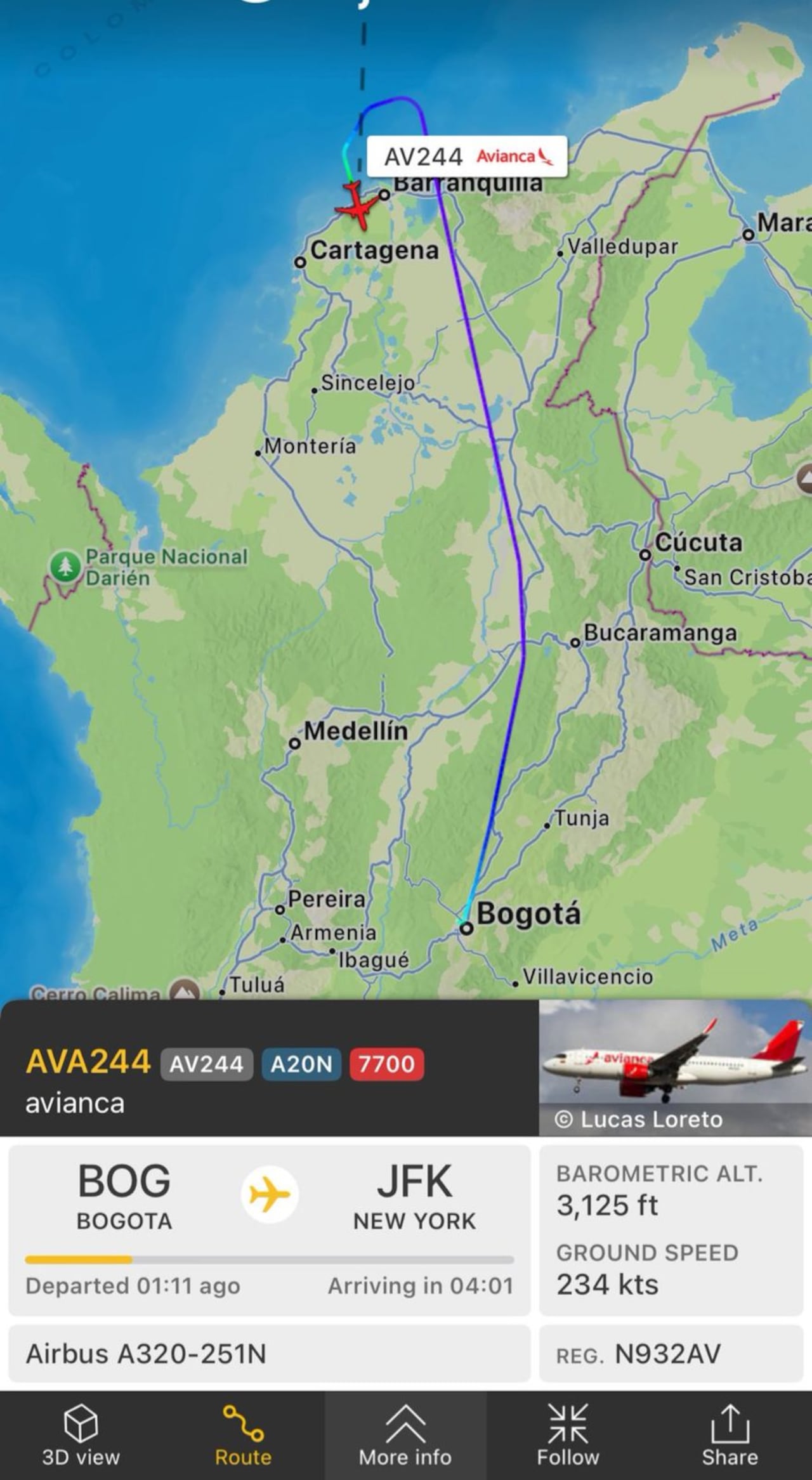 Hasta el momento, ni la aerolínea ni la Aeronáutica Civil han revelado las causas específicas que motivaron la activación del código 7700.