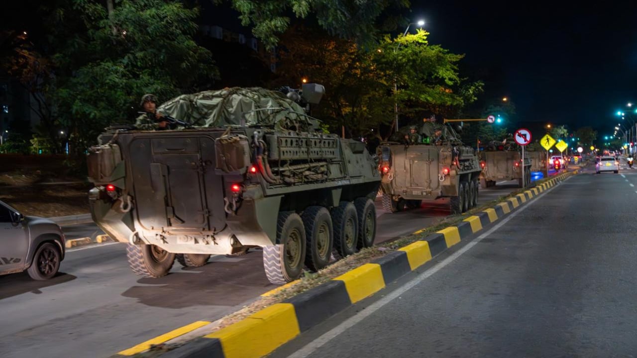 Despliegue táctico de las Fuerzas Militares