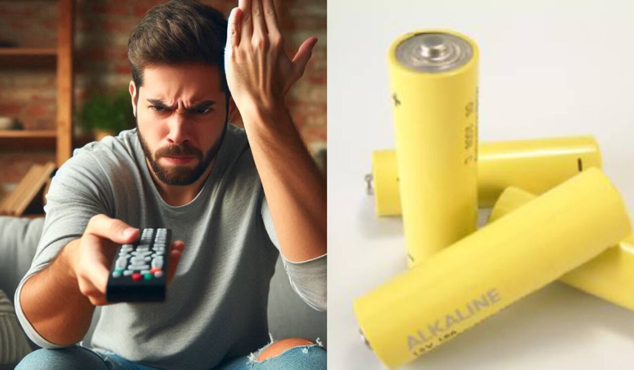 Los controles remotos fallan cuando las pilas se quedan sin energía